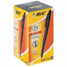 BIC Clic Pens Pack of 60's